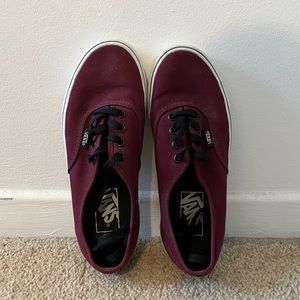 Red VANS shoes for Women